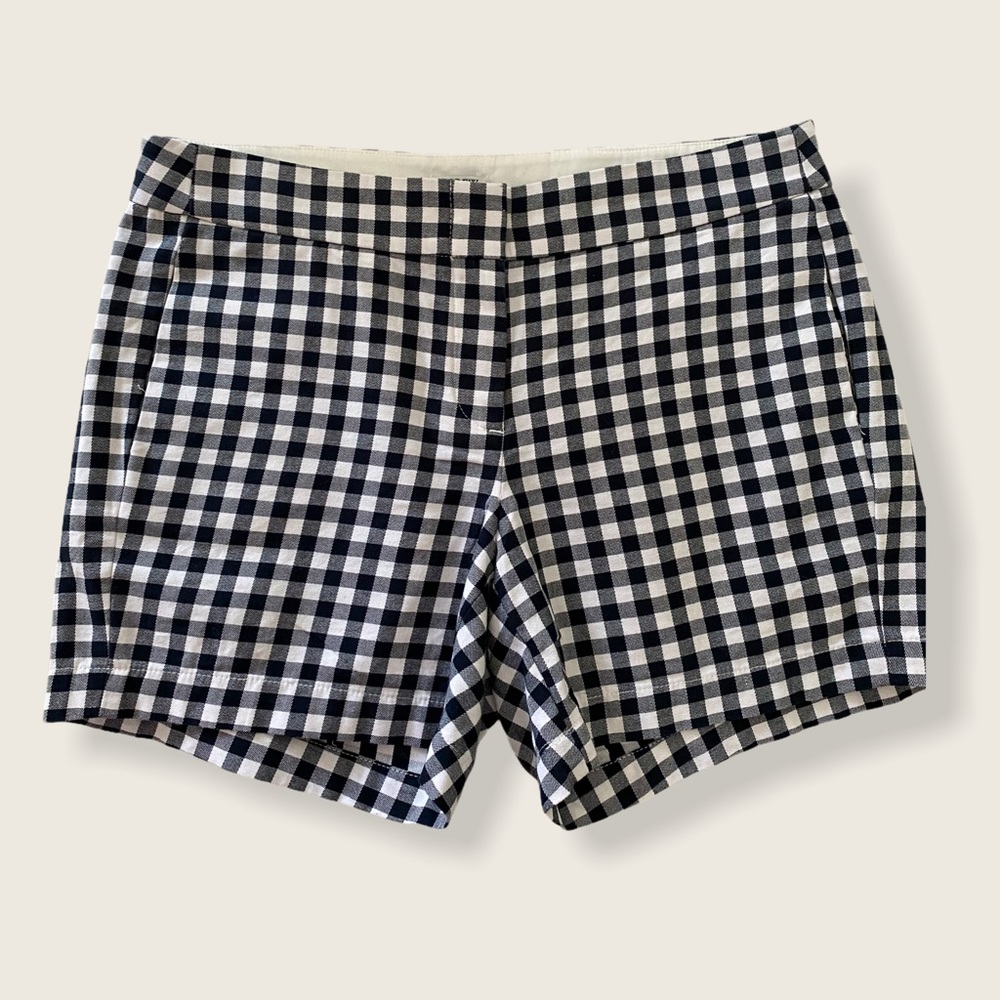 J.CREW BLACK WHITE SHORTS SIZE 6